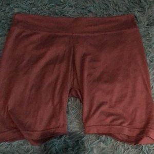 Grey biker shorts, worn only once and is in great condition